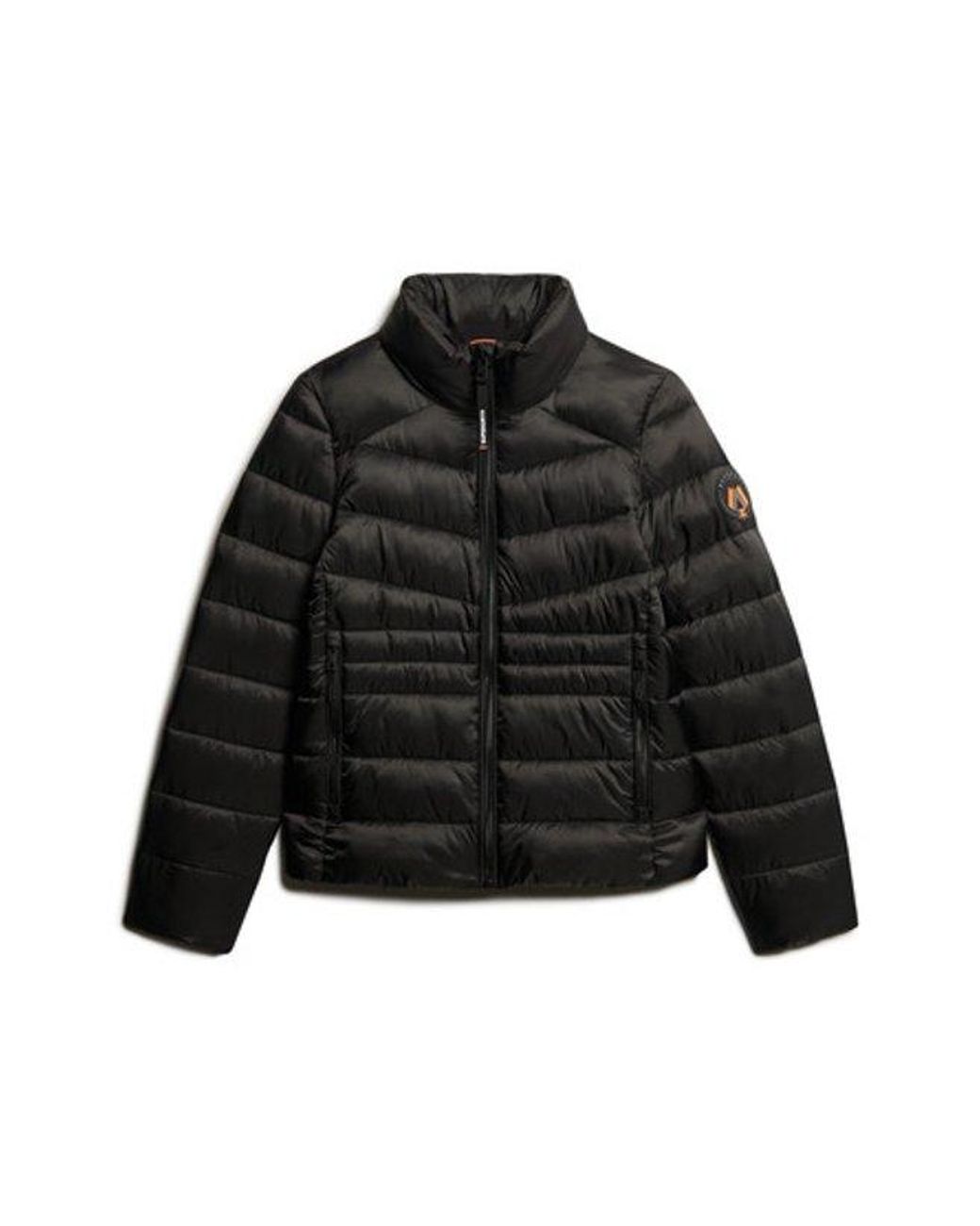 Superdry Black & Co Fuji Quilted Padded Jacket