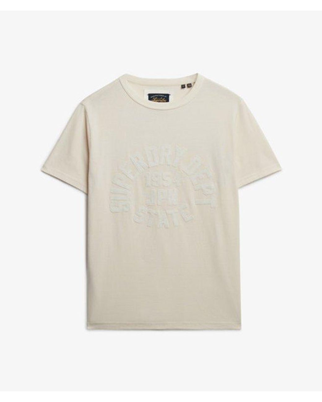 Superdry White & Co Athletic Tonal Oversized T-shirt