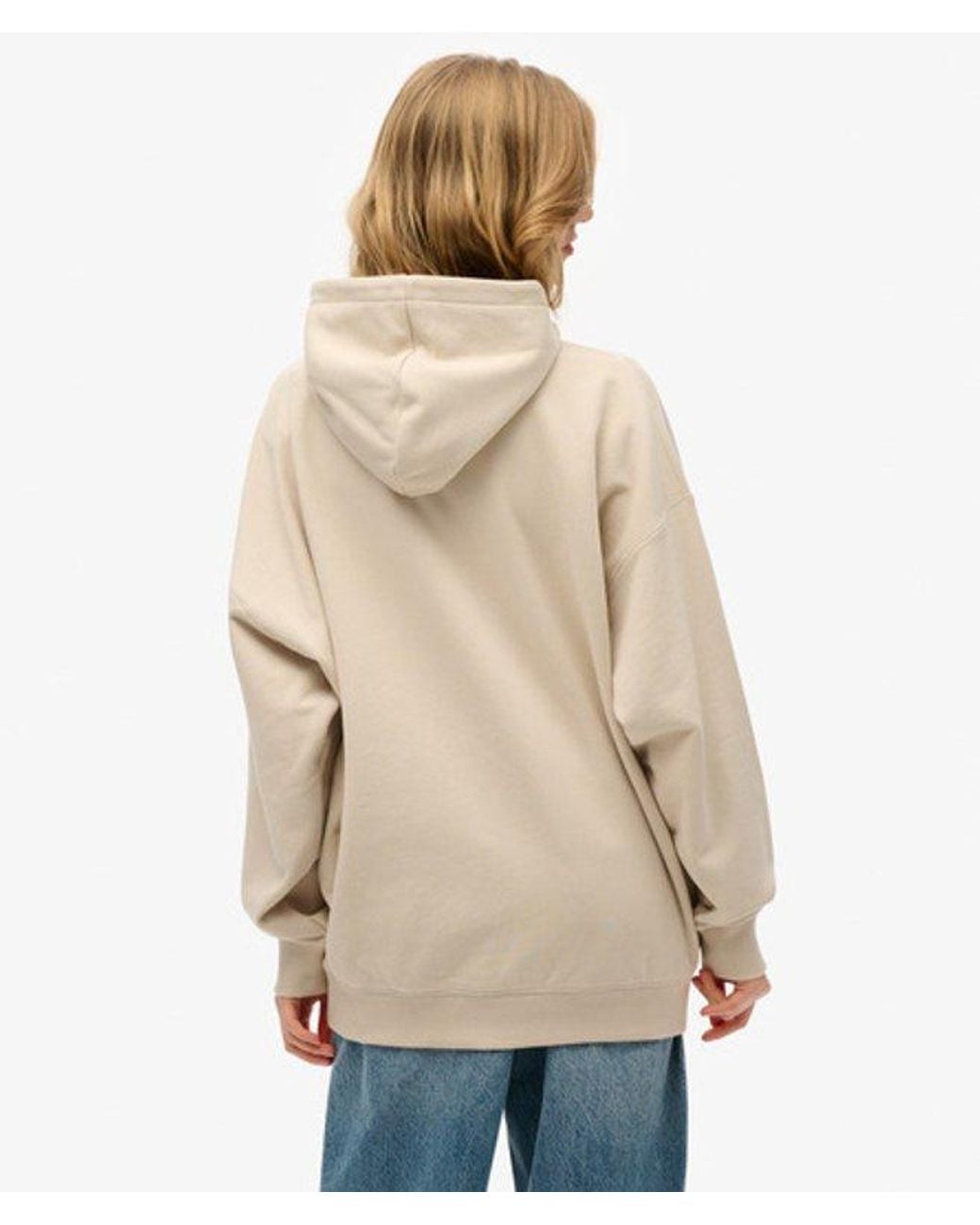 Superdry Natural & Co Venue Metallic Relaxed Hoodie