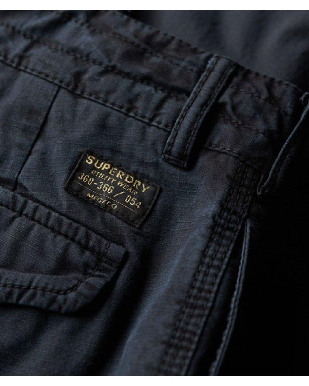 Superdry Blue & Co Parachute Light Shorts for men