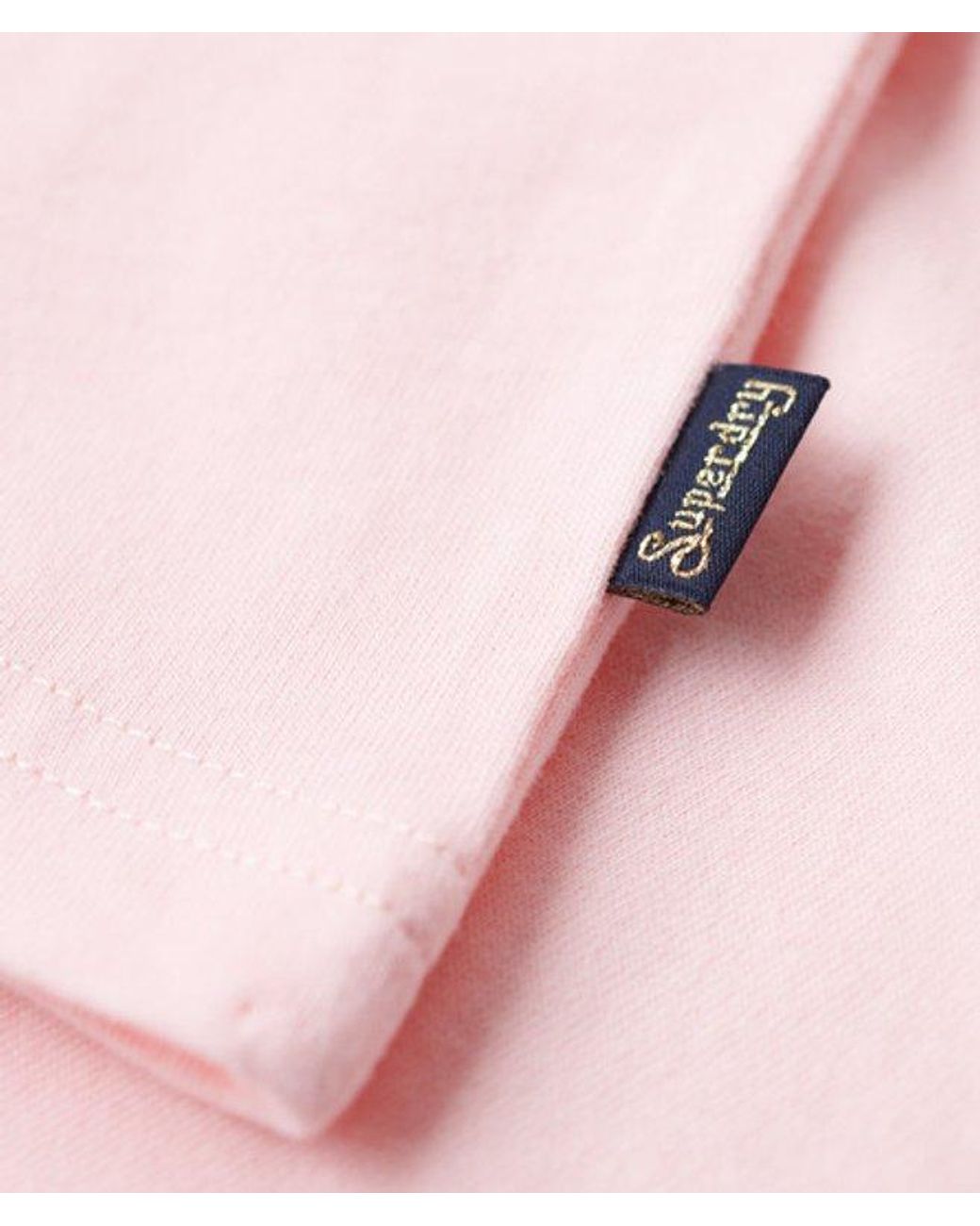 Superdry Natural Organic Cotton Vintage Logo Embroidered T-Shirt