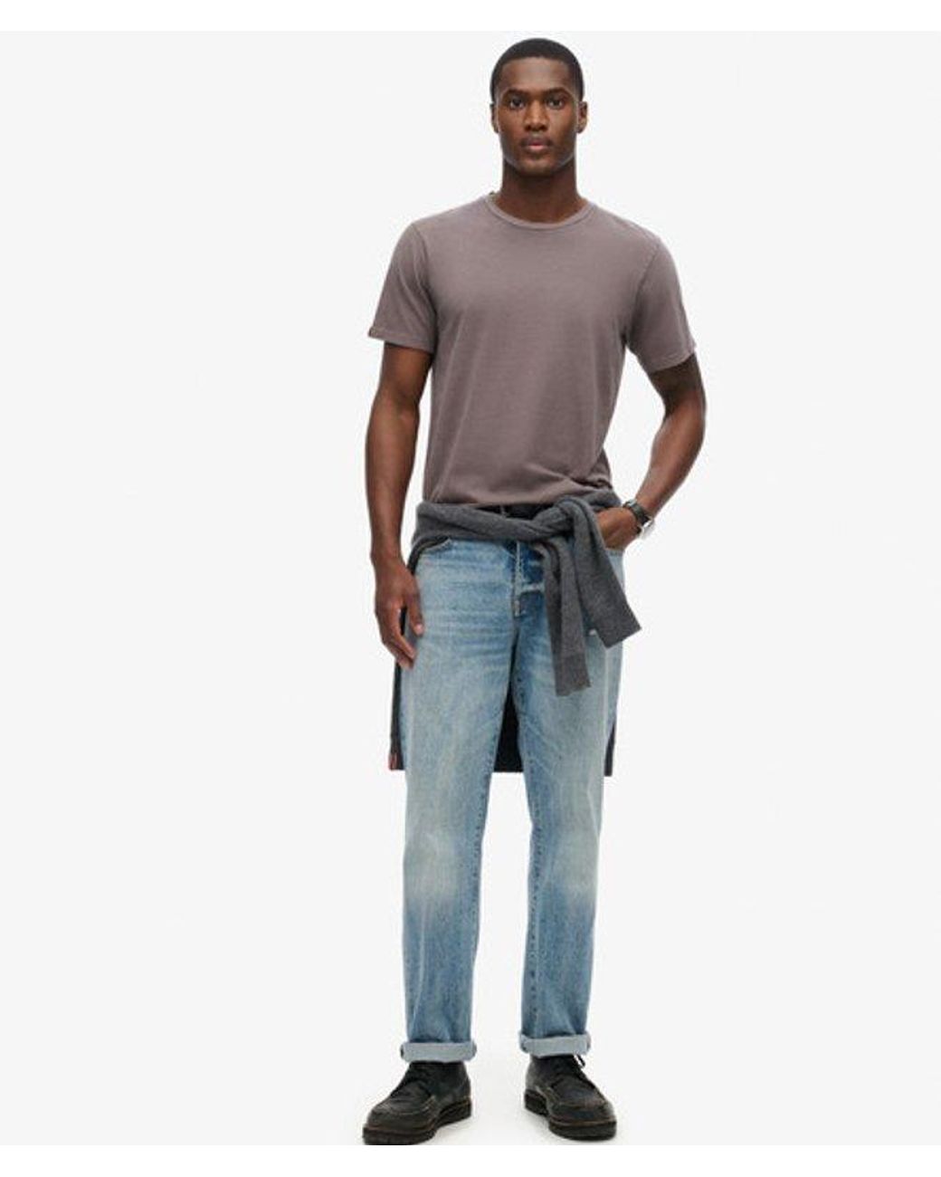 Superdry Brown & Co Classic Essential T-shirt for men