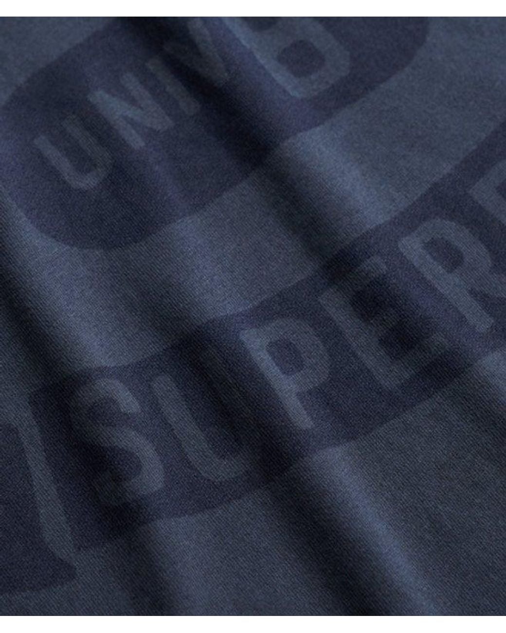 Superdry Blue & Co Athletic Tonal T-shirt for men