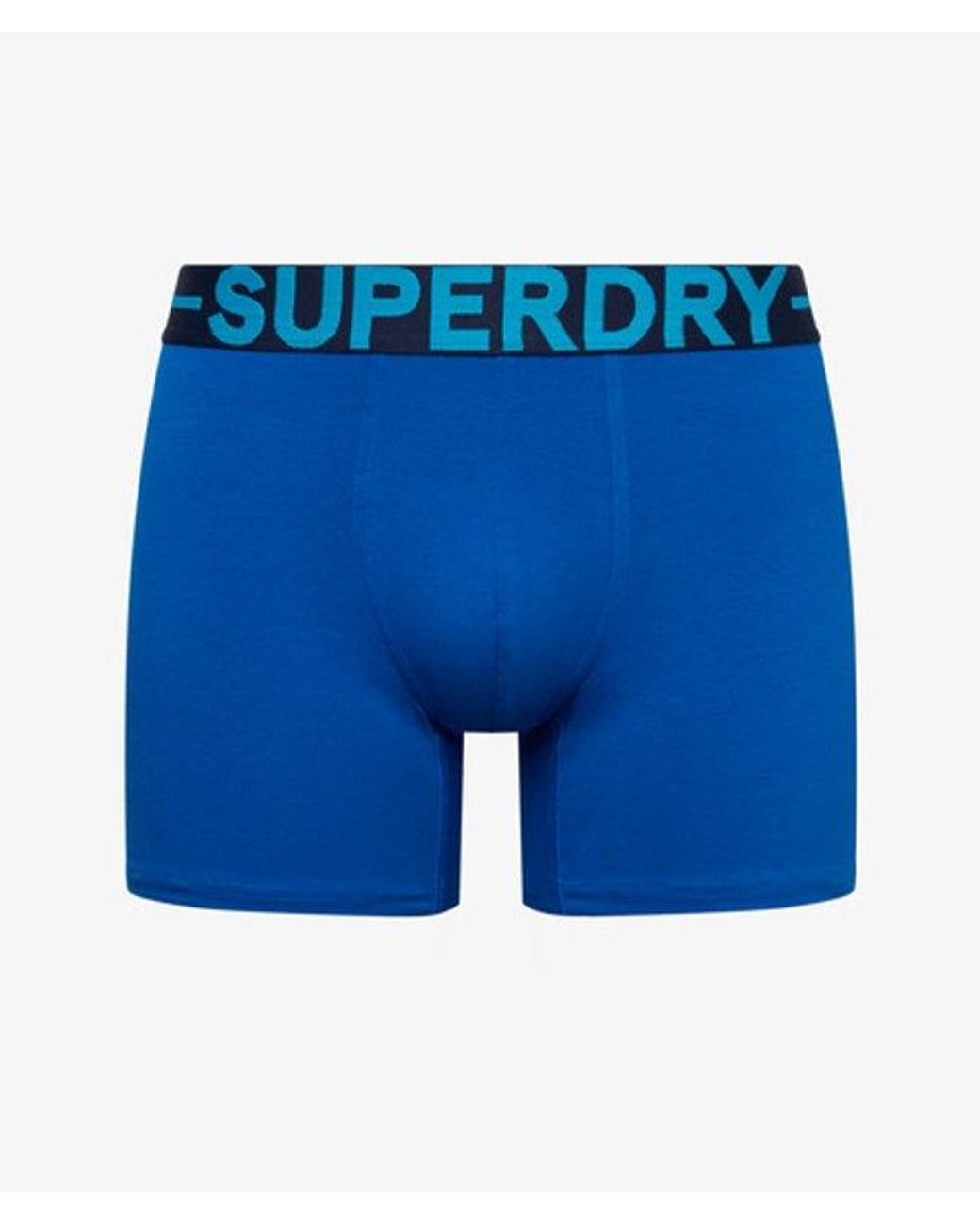 Superdry Blue Boxer Triple Pack for men