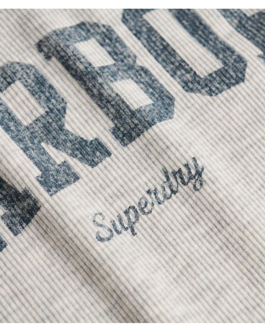Superdry Gray Athletic Essentials Graphic Print Cami Top