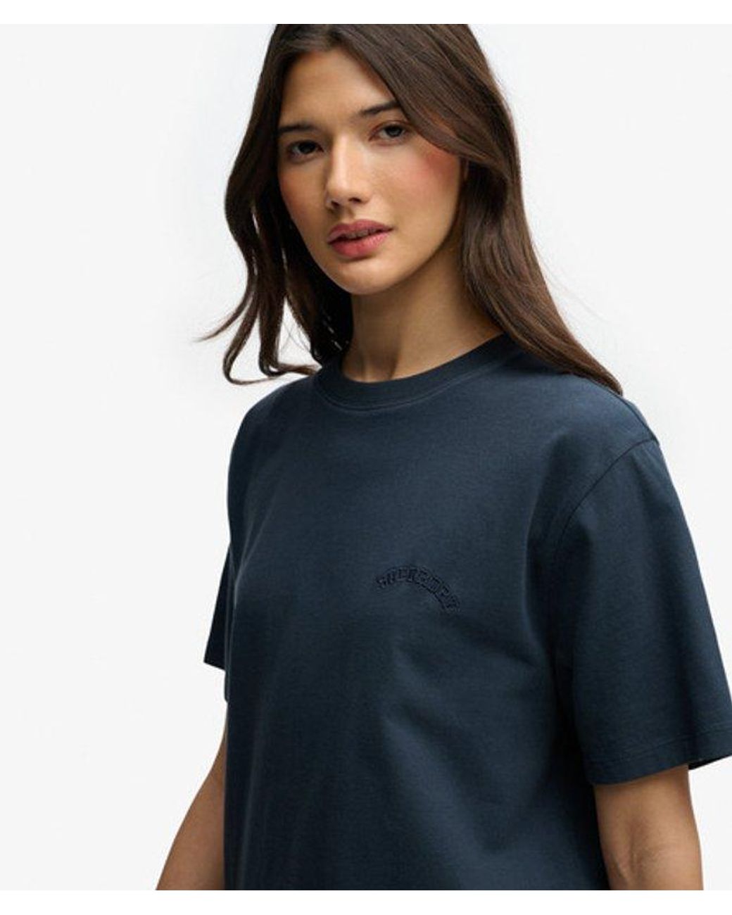 Superdry Blue & Co Essential Logo Loose T-shirt