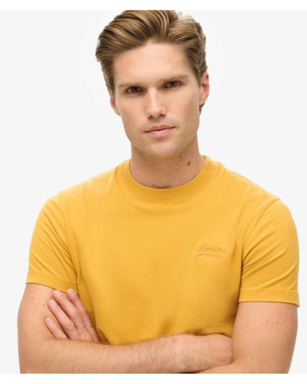 Superdry Yellow & Co Essential Logo T-shirt for men