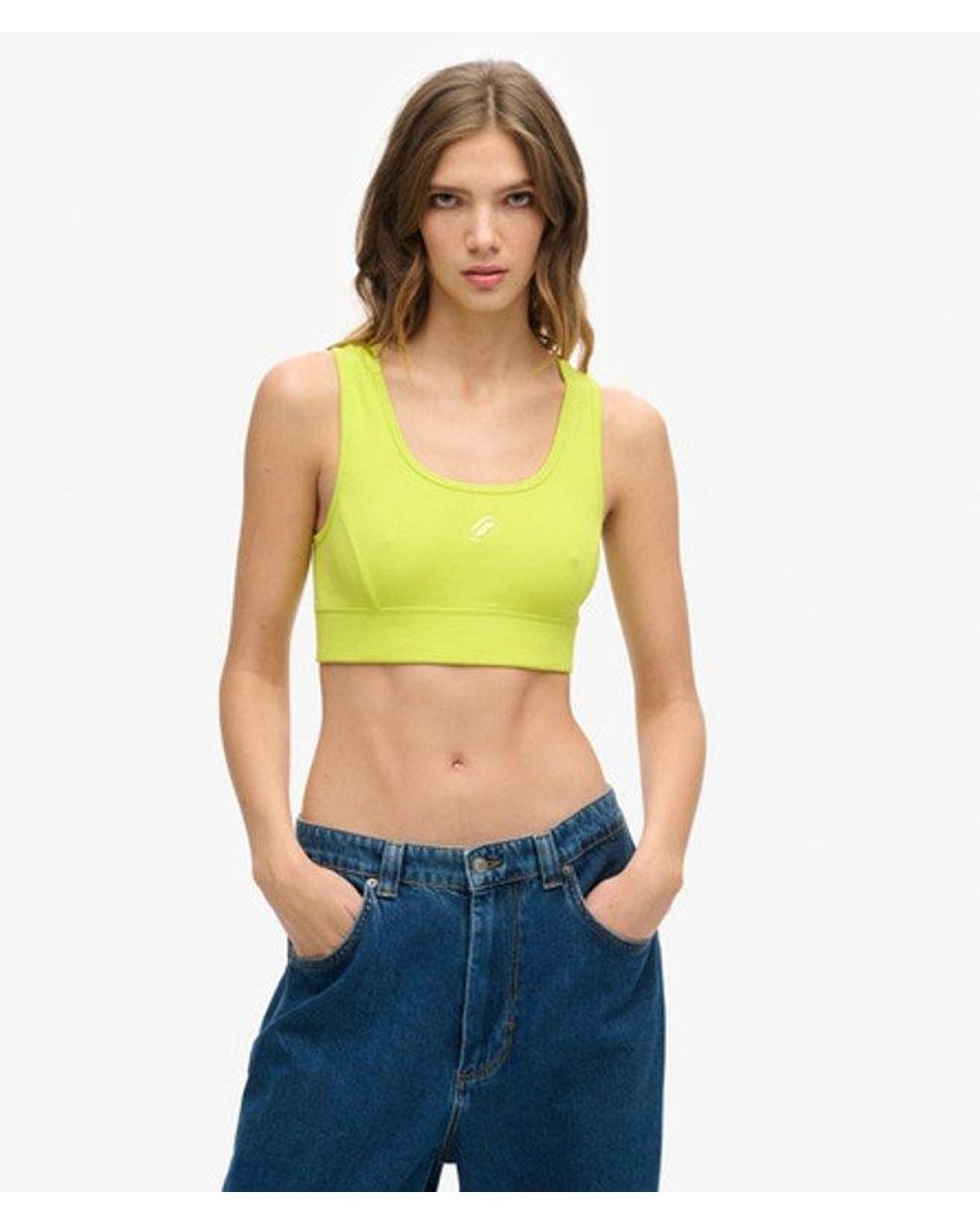 Superdry Green & Co Code Surplus Crop Top