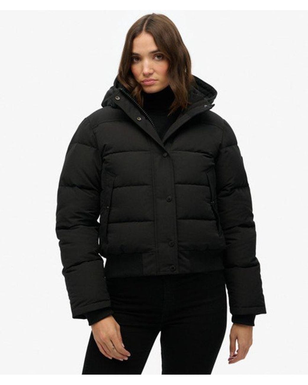 Superdry Everest Bomber Jas in het Black