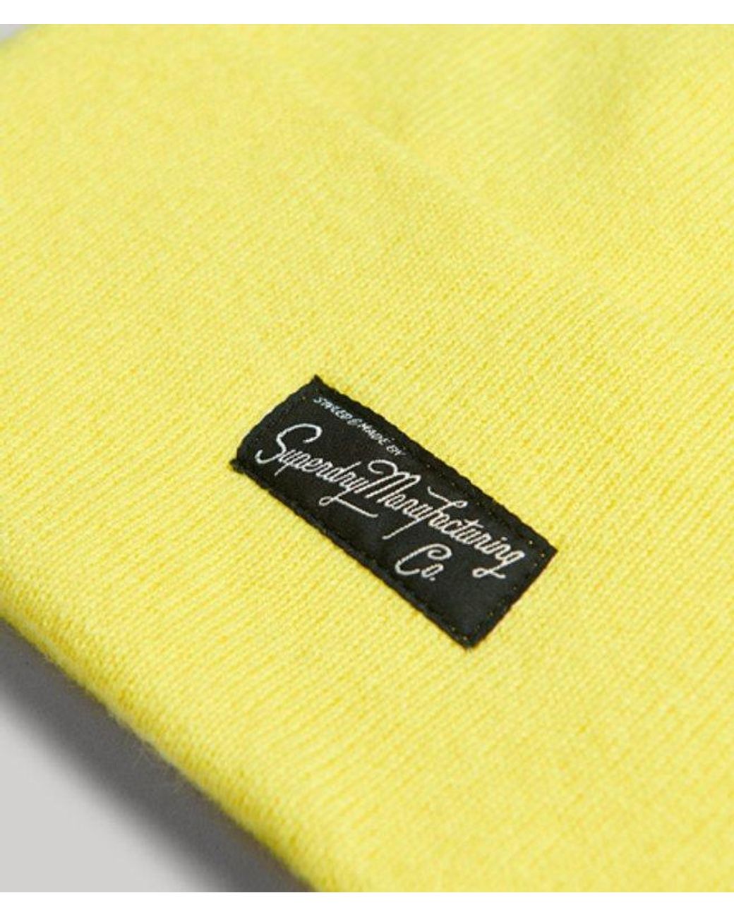 Superdry Yellow & Co Essential Logo Beanie