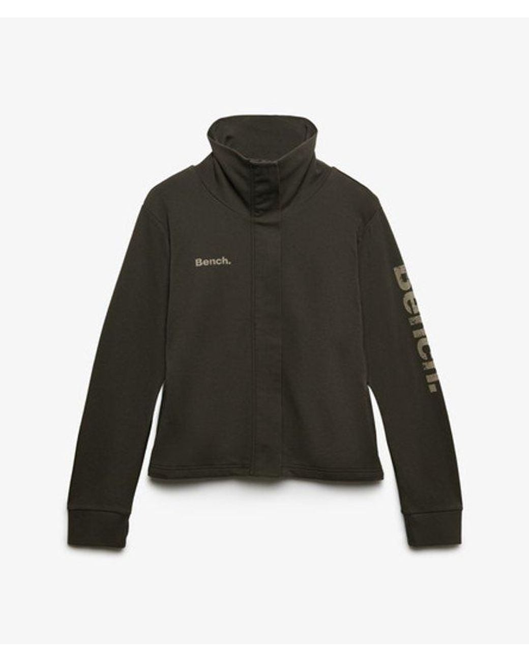 Superdry Black Bench X & Co Bench Funnel Track Top