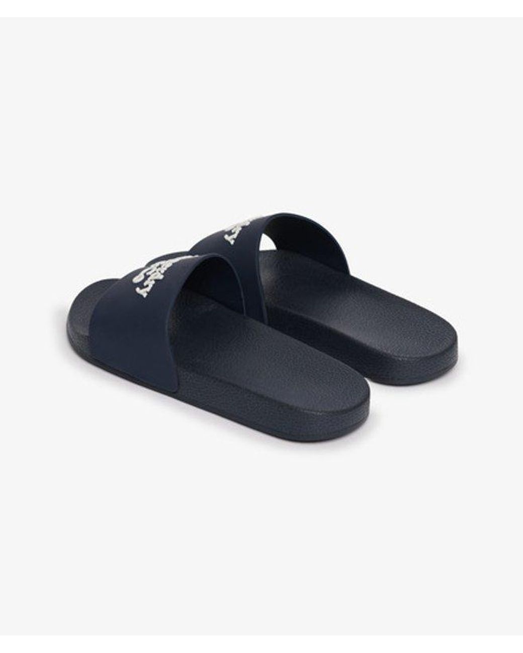 Superdry Blue & Co Pool Sliders
