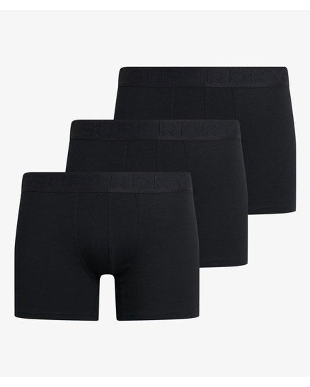 Superdry Black & Co Boxer Triple Pack for men