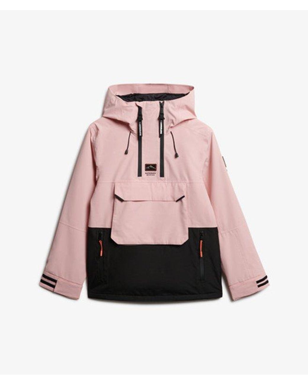 Superdry Pink & Co Freestyle Overhead Ski Jacket