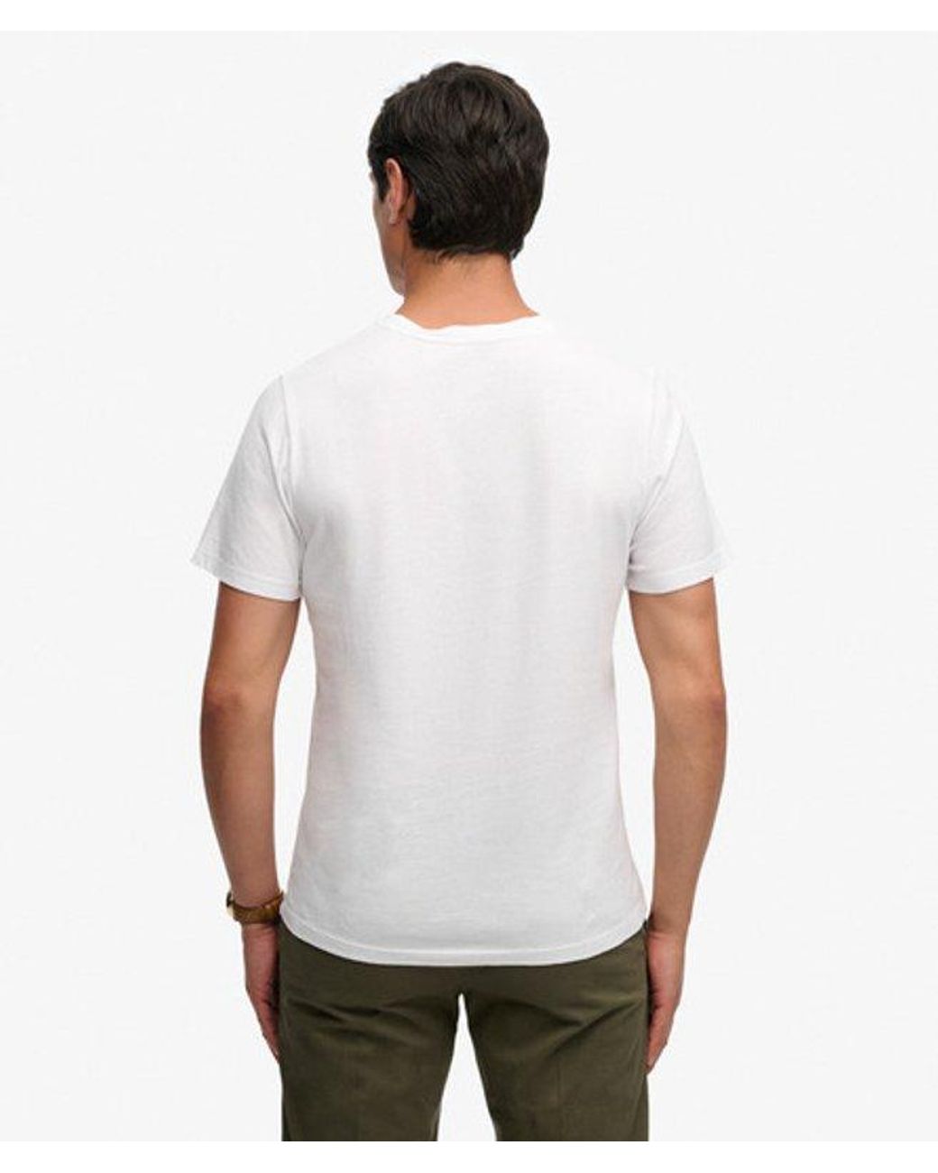 Superdry White & Co Classic Essential Pocket T-shirt for men