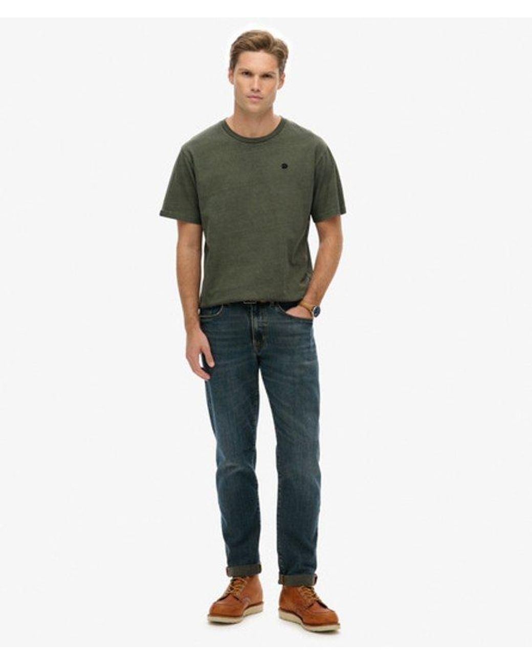 Superdry Green Essentials Relaxed T-Shirt for men