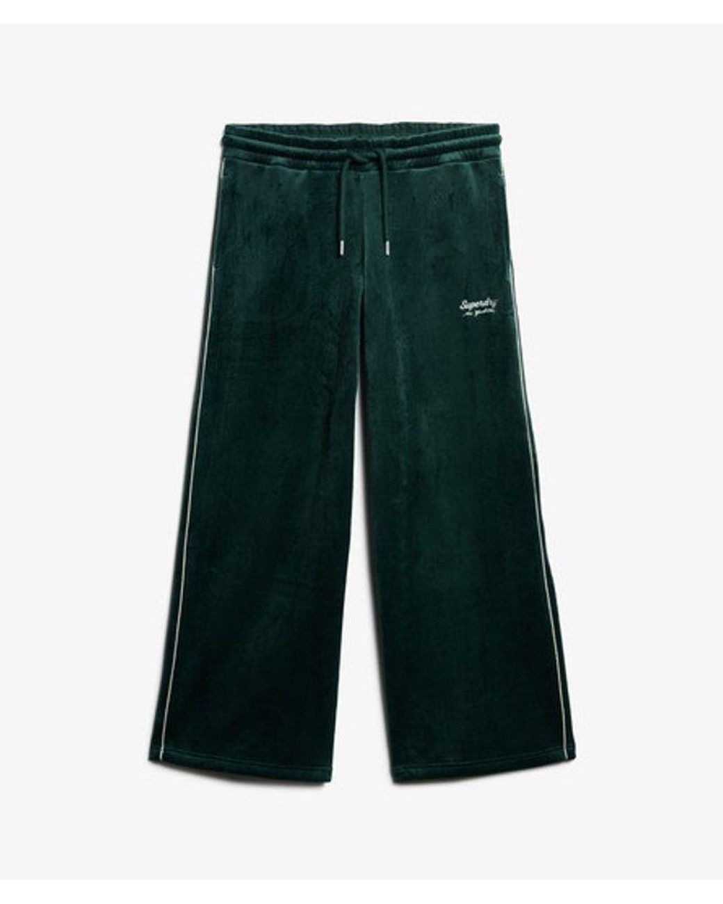 Superdry White & Co Country Club Velour joggers