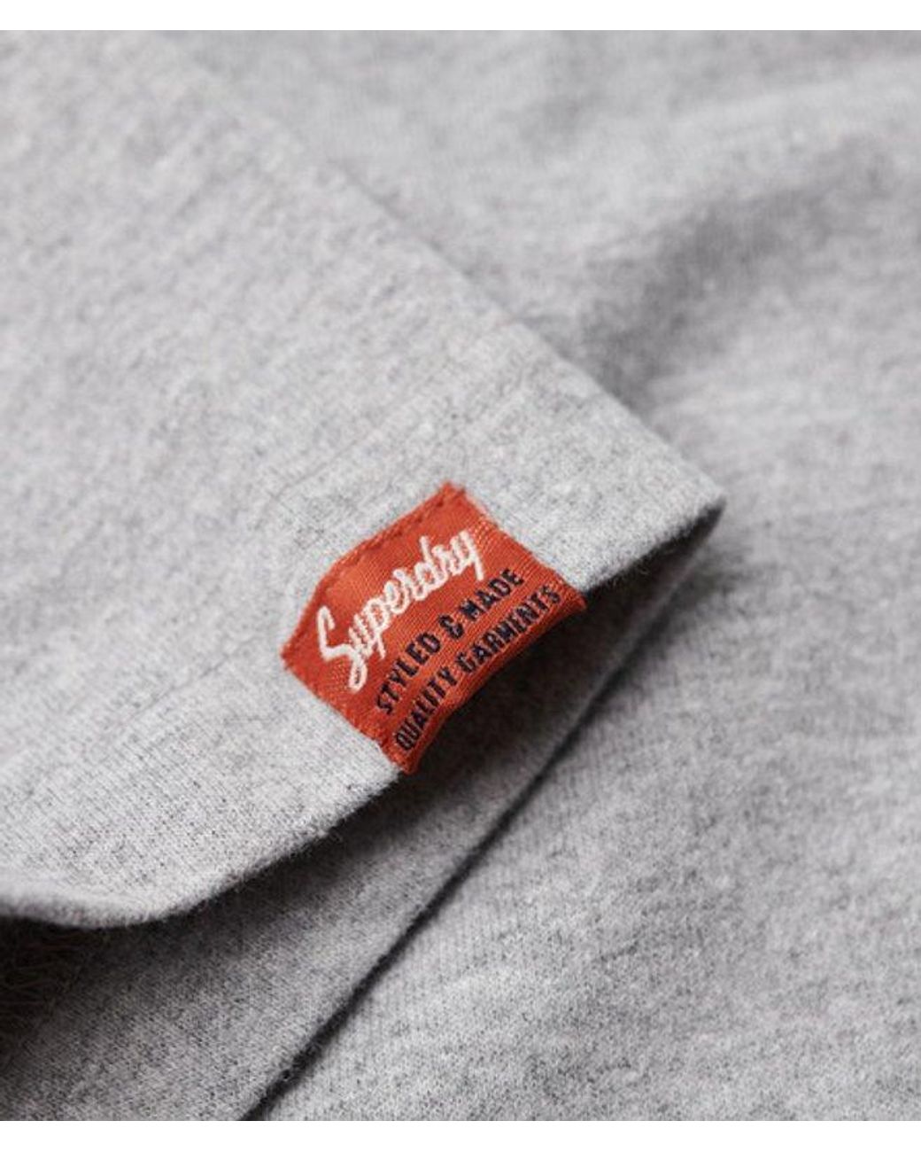 Superdry Gray & Co Copper Label Chest Graphic T-shirt for men