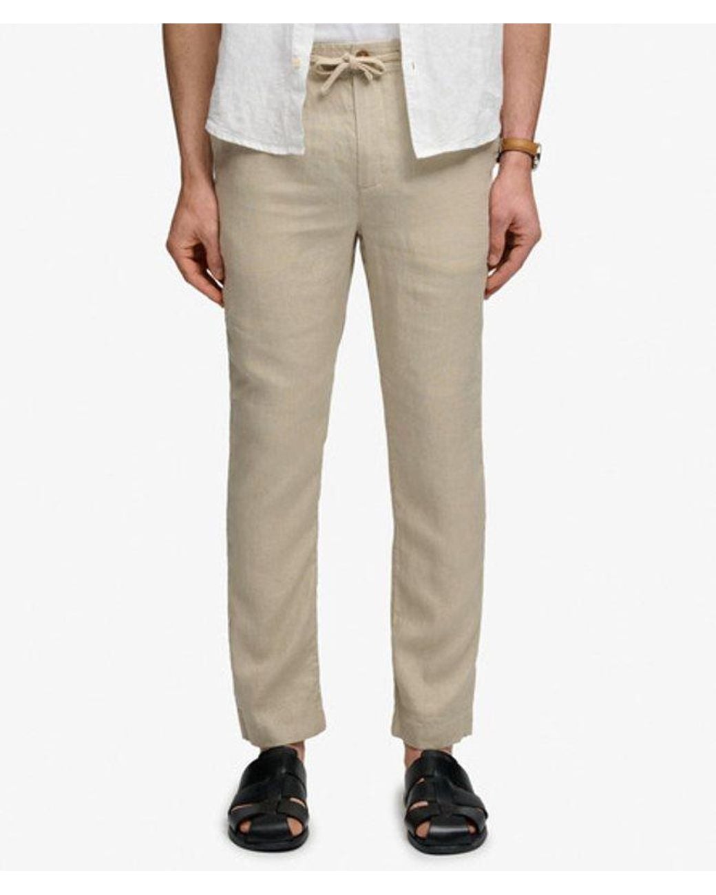 Superdry White & Co Merchant Linen Pants for men