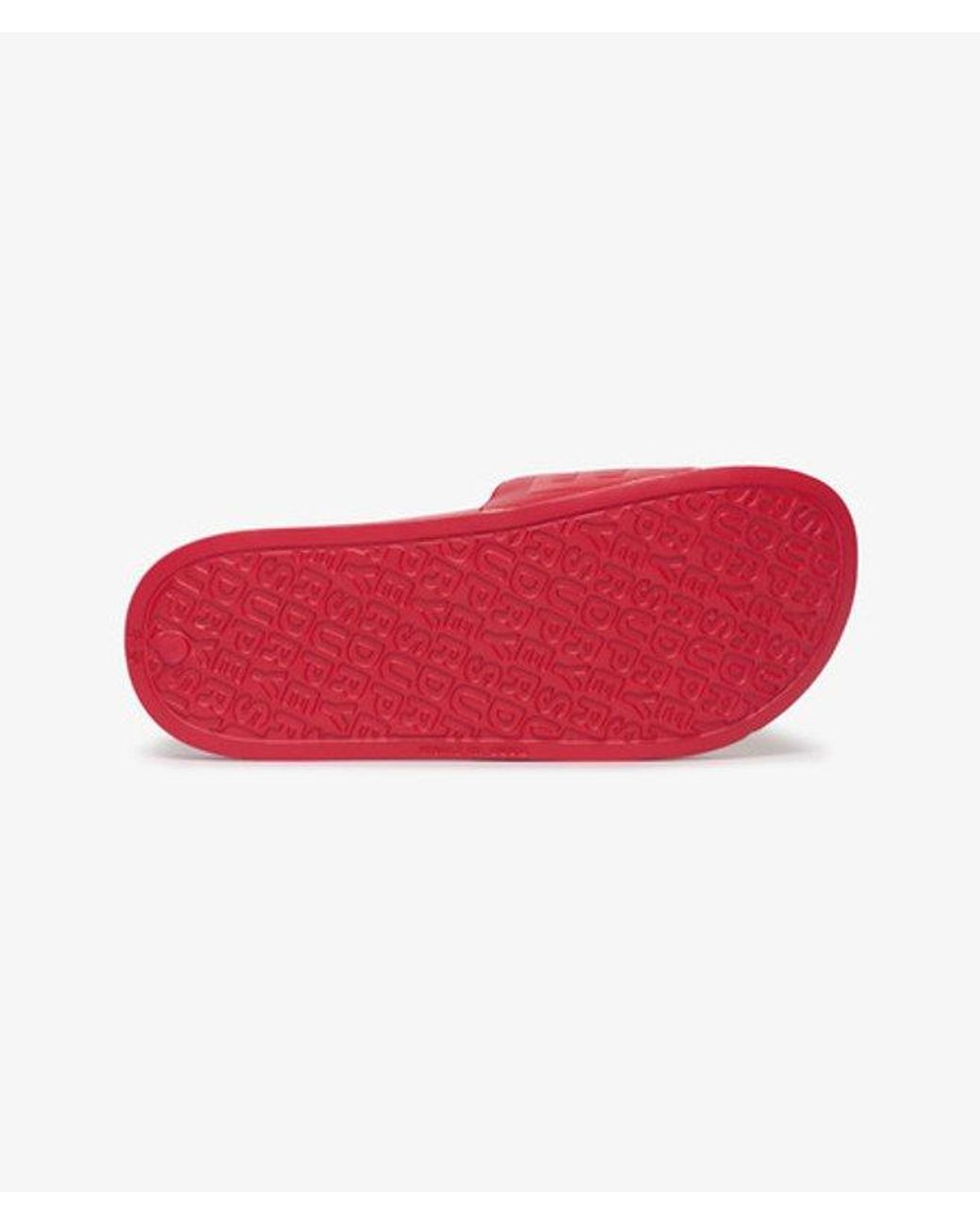 Superdry Red Code Core Pool Sliders for men