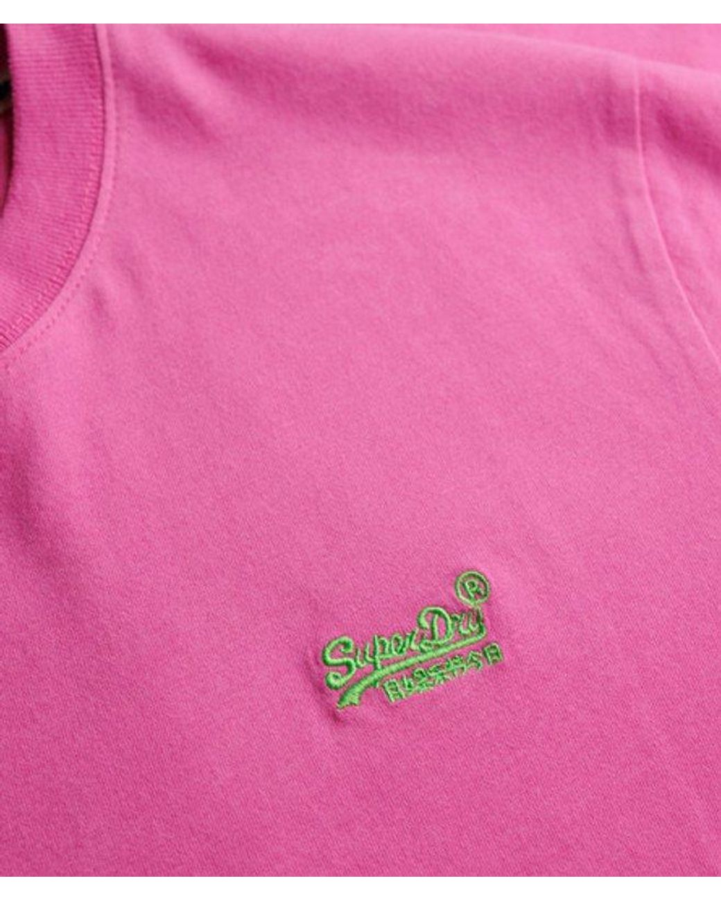 Superdry Red & Co Essential Logo T-shirt for men