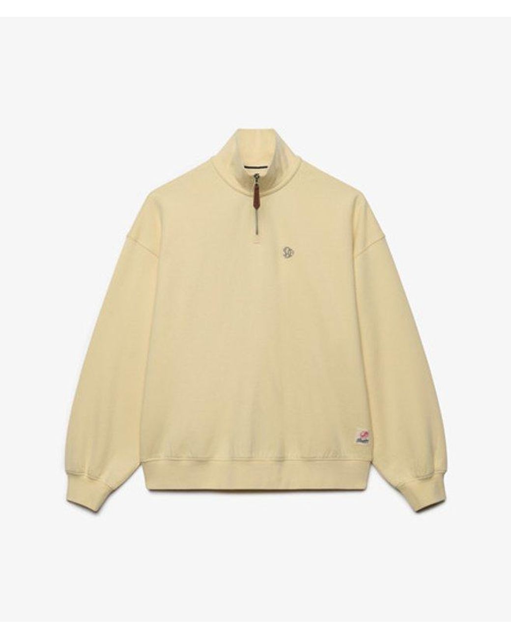Superdry Natural & Co Luxe Casual Half Zip Sweatshirt