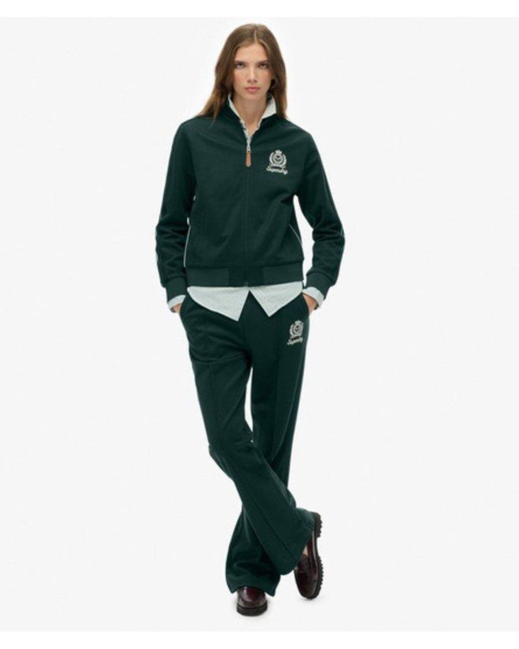 Superdry Green & Co Country Club Track Top