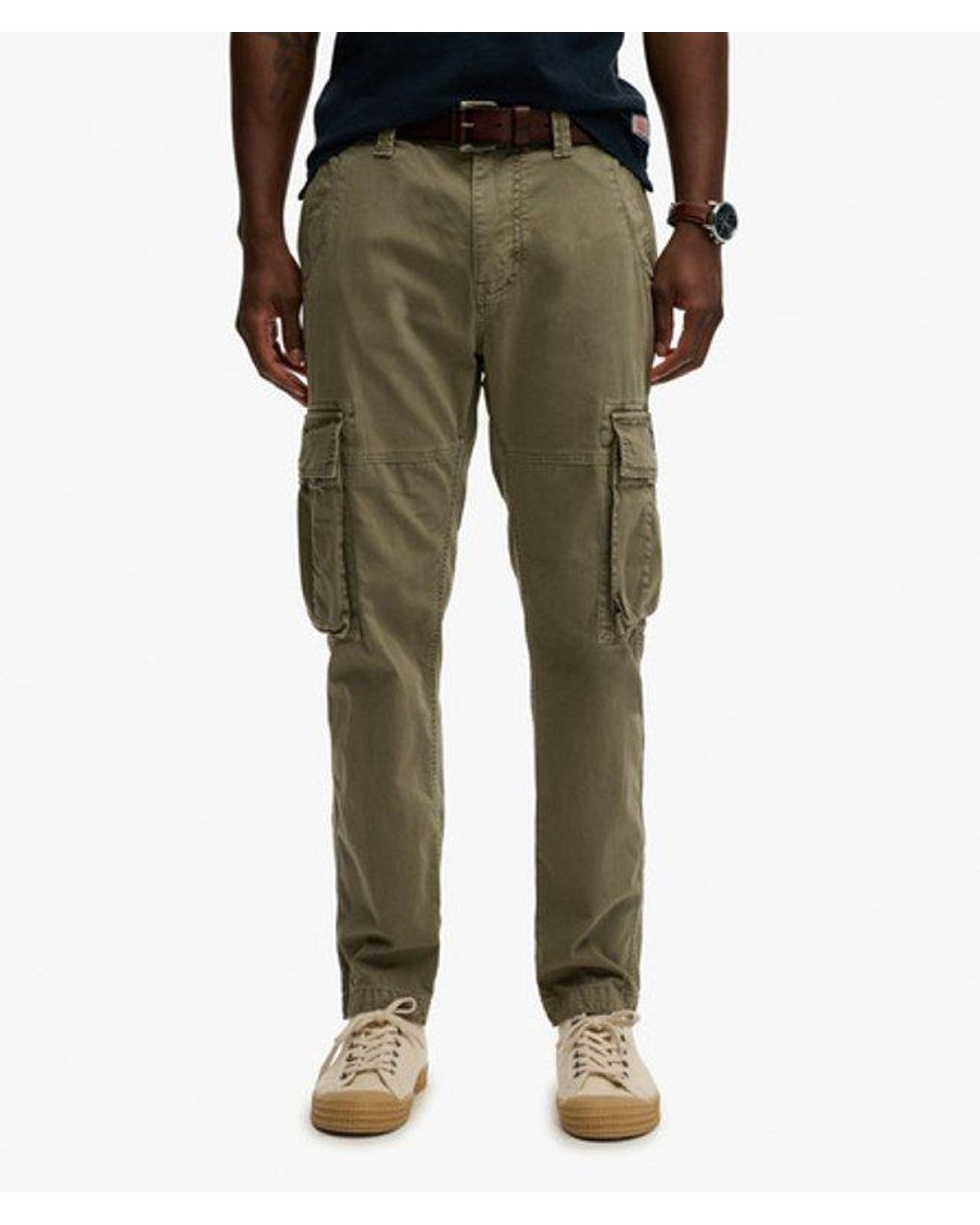 Superdry Green Core Cargo Pants Size: 28/32 for men