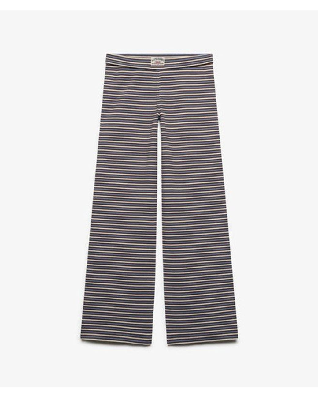 Superdry Athletic Essentials Jerseybroek Slanke Pasvorm in het Black