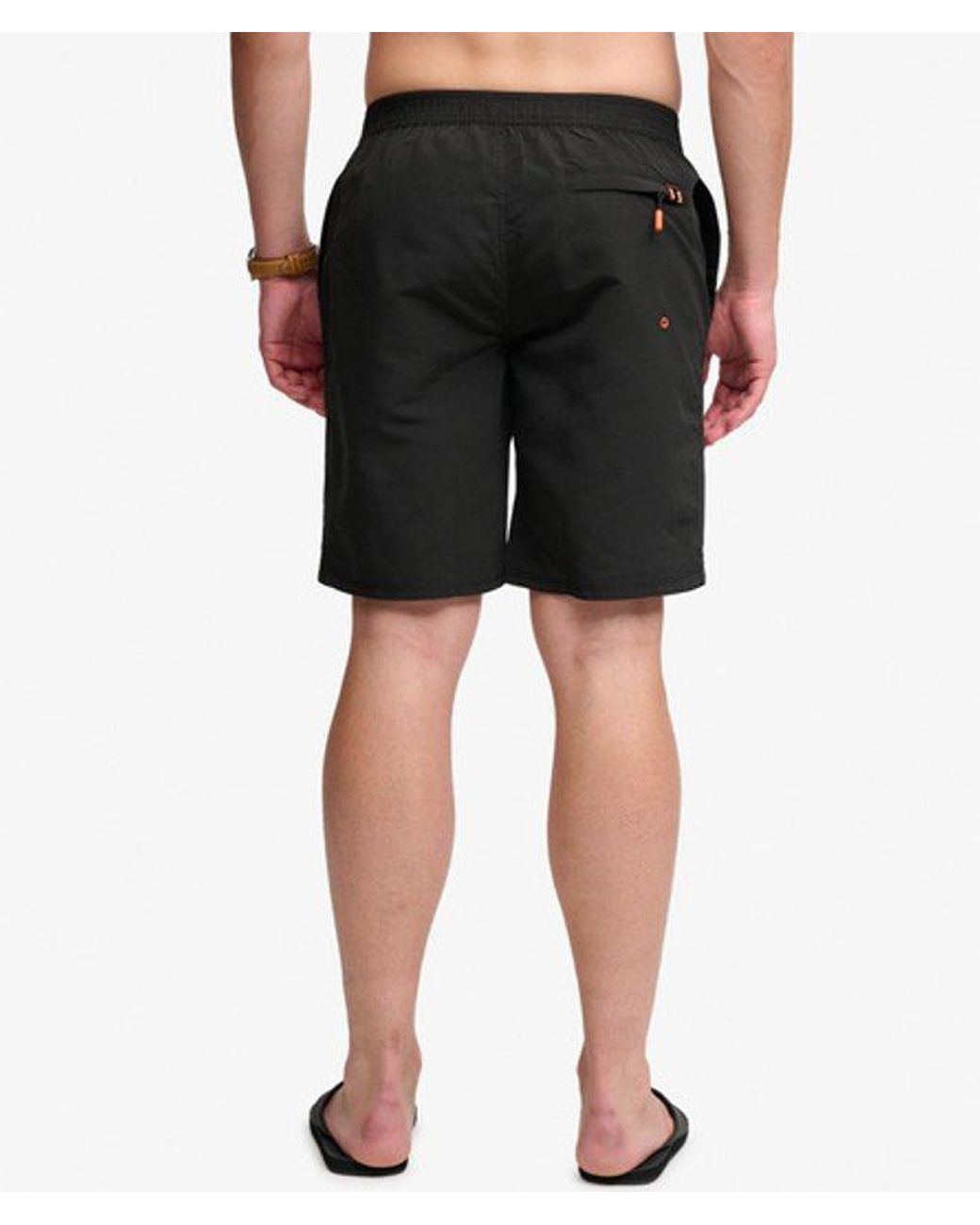 Superdry Black & Co Classic 19- Inch Logo Board Shorts for men
