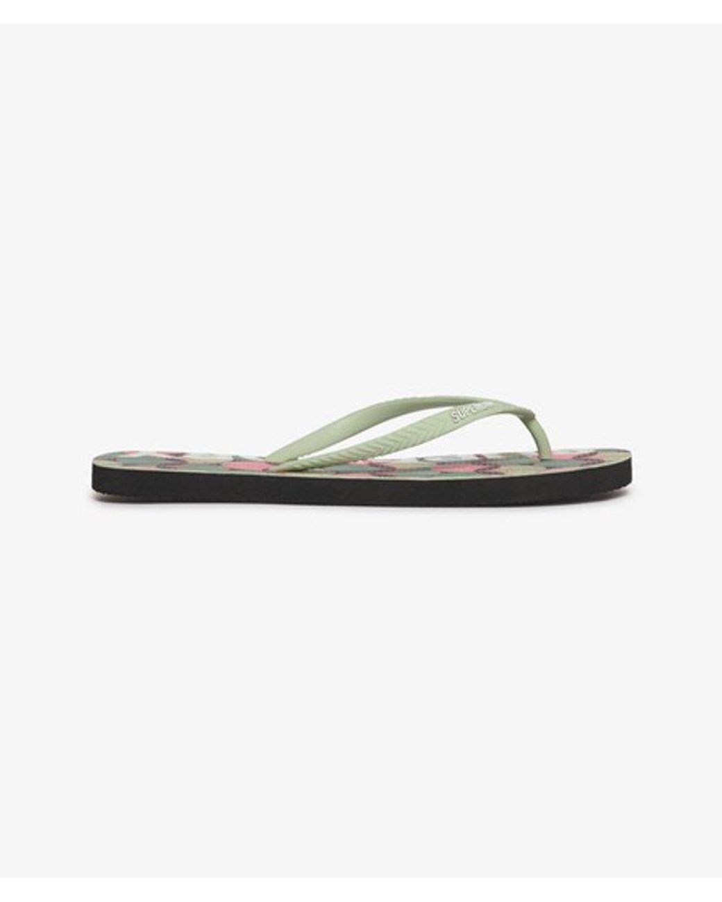 Superdry White & Co Logo Flip Flops