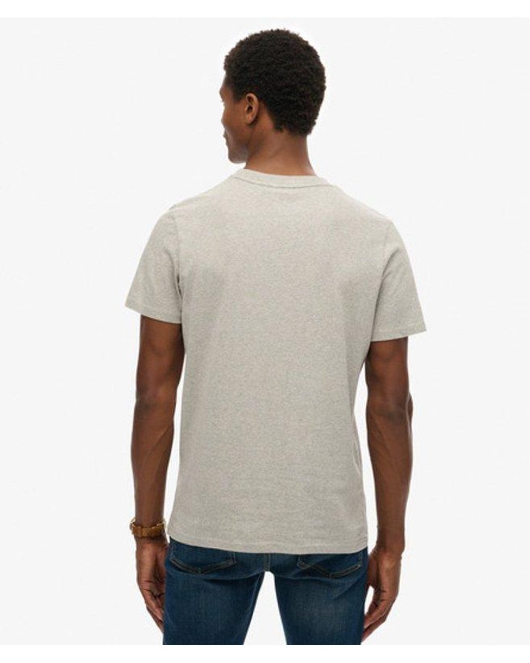 Superdry Brown & Co Great Outdoors Embroidered Relaxed T-shirt for men