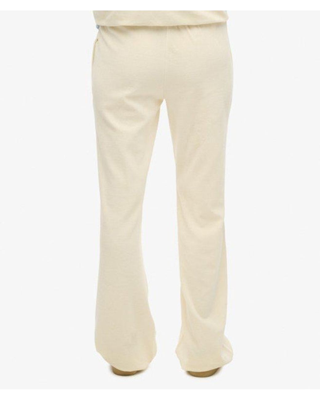 Superdry Natural & Co Velour Wide Leg joggers