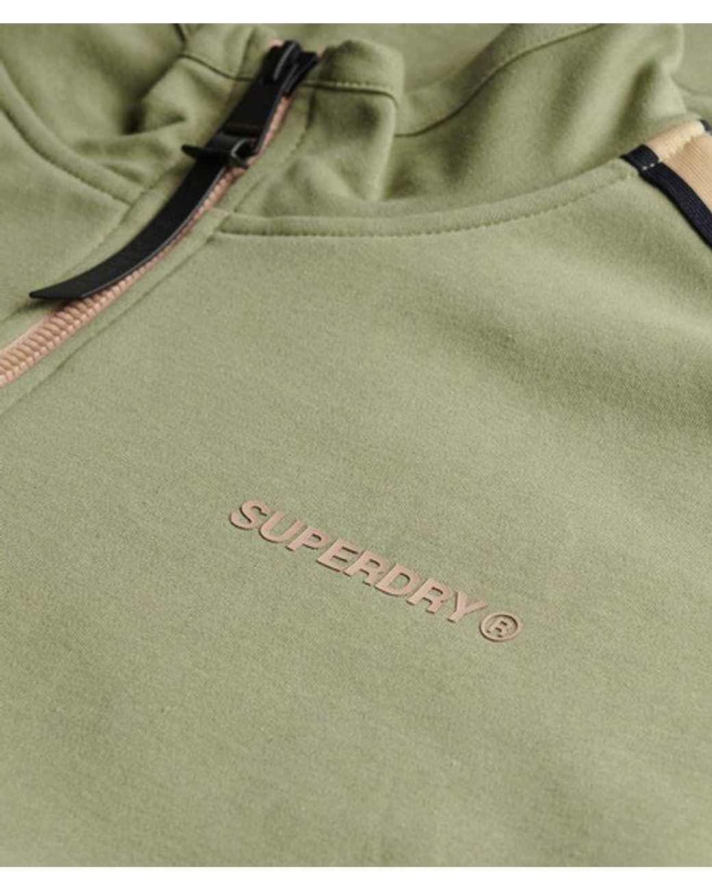 Superdry Green & Co Tech Cult Loose Track Top for men