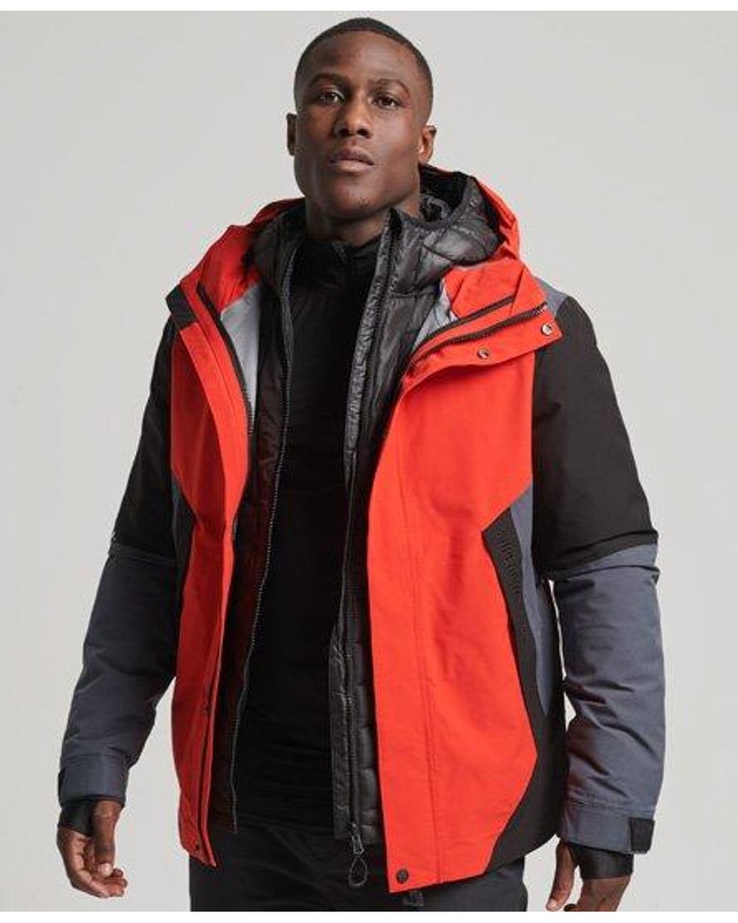 Superdry Sport Clean Pro 3-in-1 Jacket in Red for Men | Lyst UK