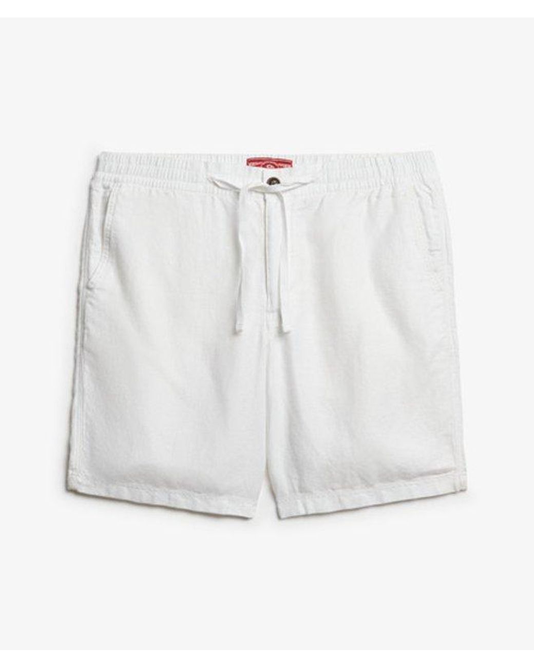 Superdry Natural & Co The Merchant Store- Linen Shorts for men
