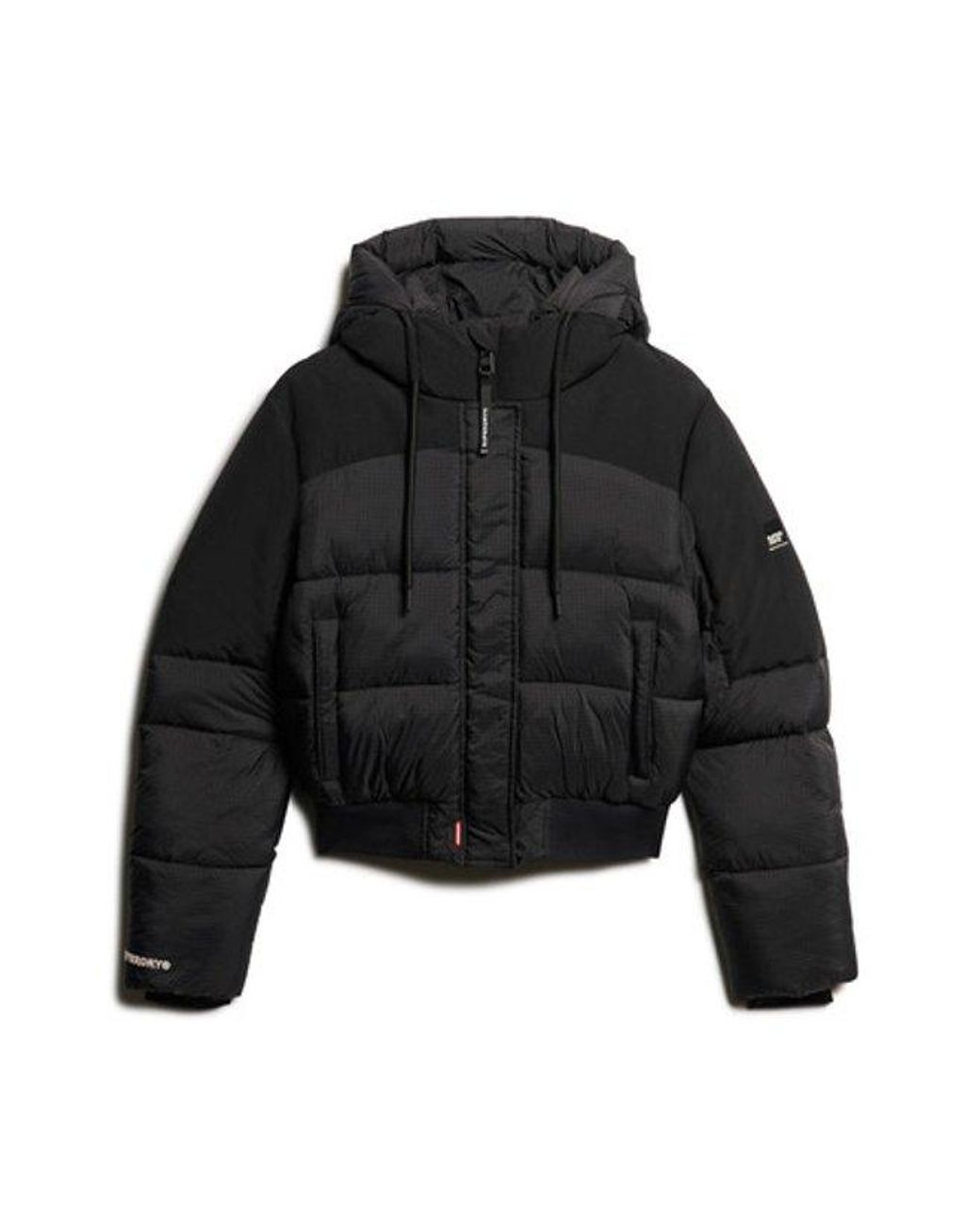 Superdry Black & Co Ripstop Padded Bomber Jacket