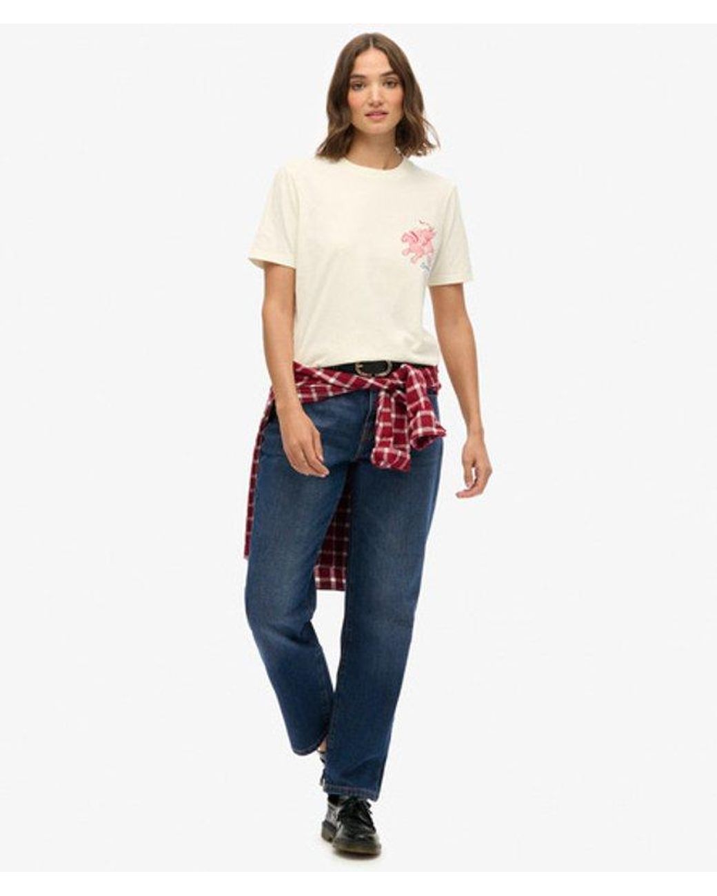 Superdry White & Co Tokyo Narrative Relaxed T-shirt