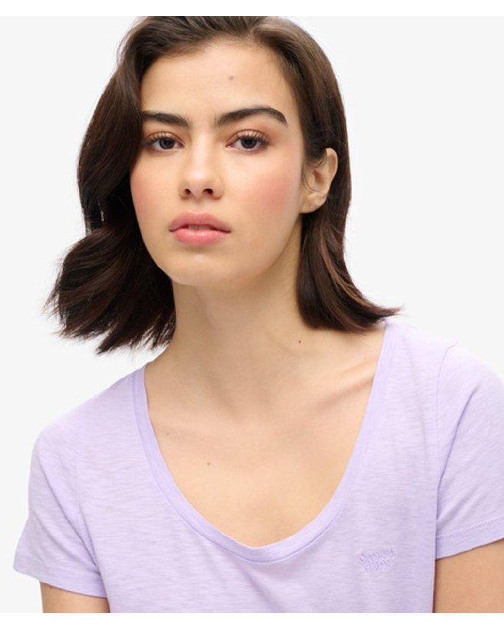 Superdry White Studios Scoop Neck T-shirt