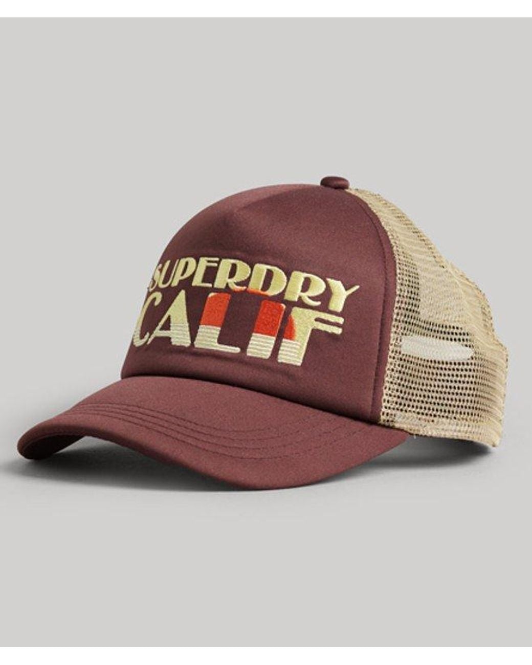 Superdry Brown & Co Classic Vintage Trucker Cap