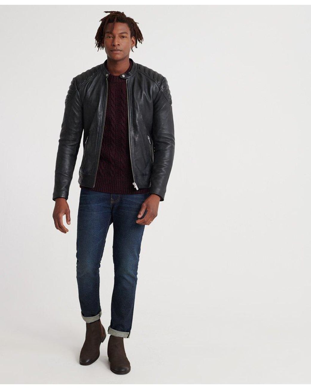 City Leather Jacket