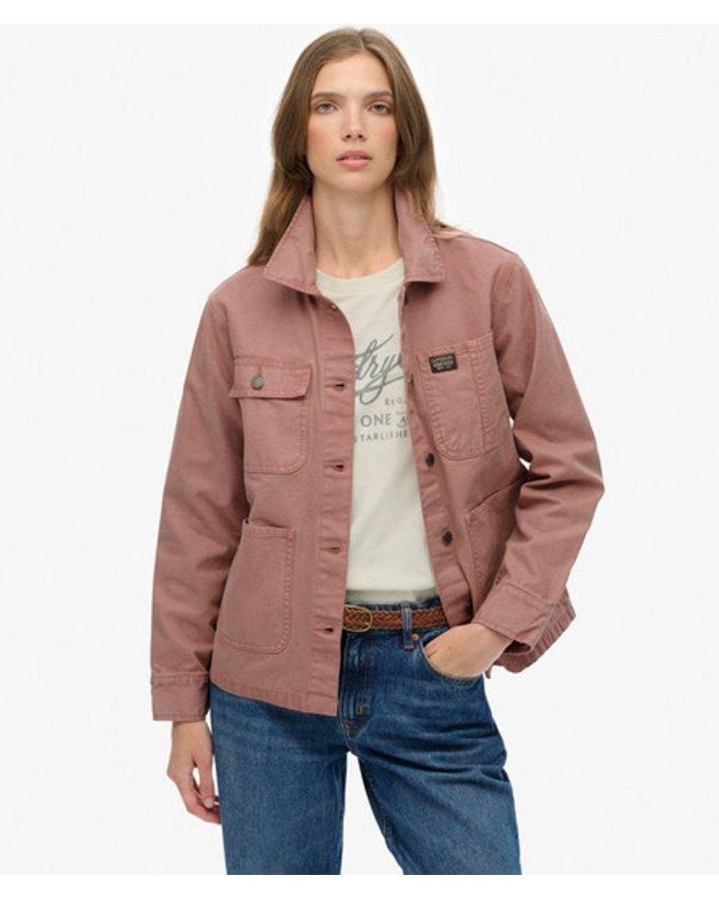 Superdry Blue & Co Chore Jacket