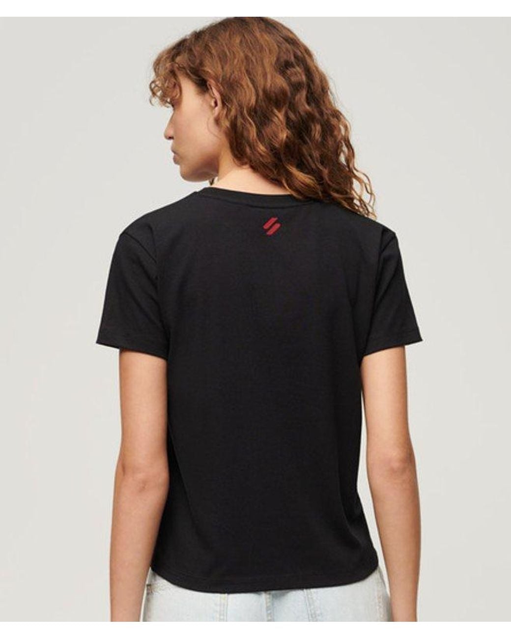 Superdry Black & Co Sport Luxe Graphic T-shirt