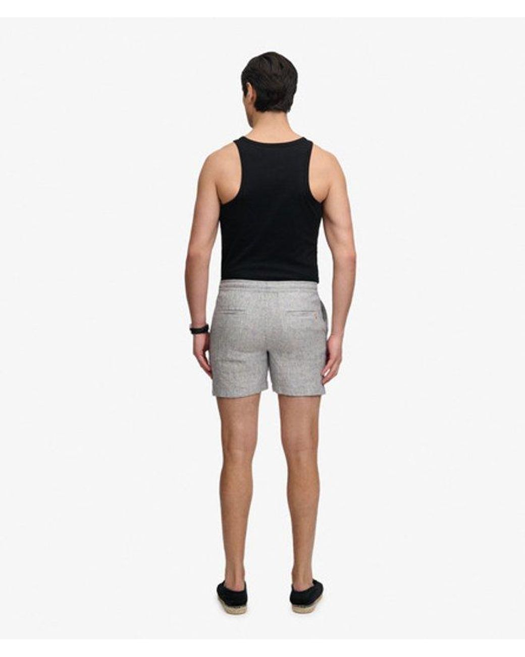 Superdry Blue & Co The Merchant Store - Linen Shorts for men