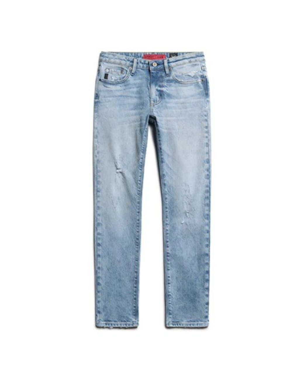 Superdry Blue & Co Organic Cotton Mid Rise Slim Jeans