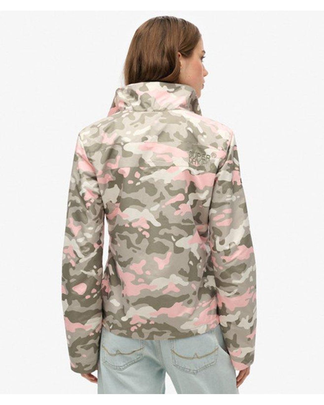 Superdry Gray Mountain Windbreaker Jacket