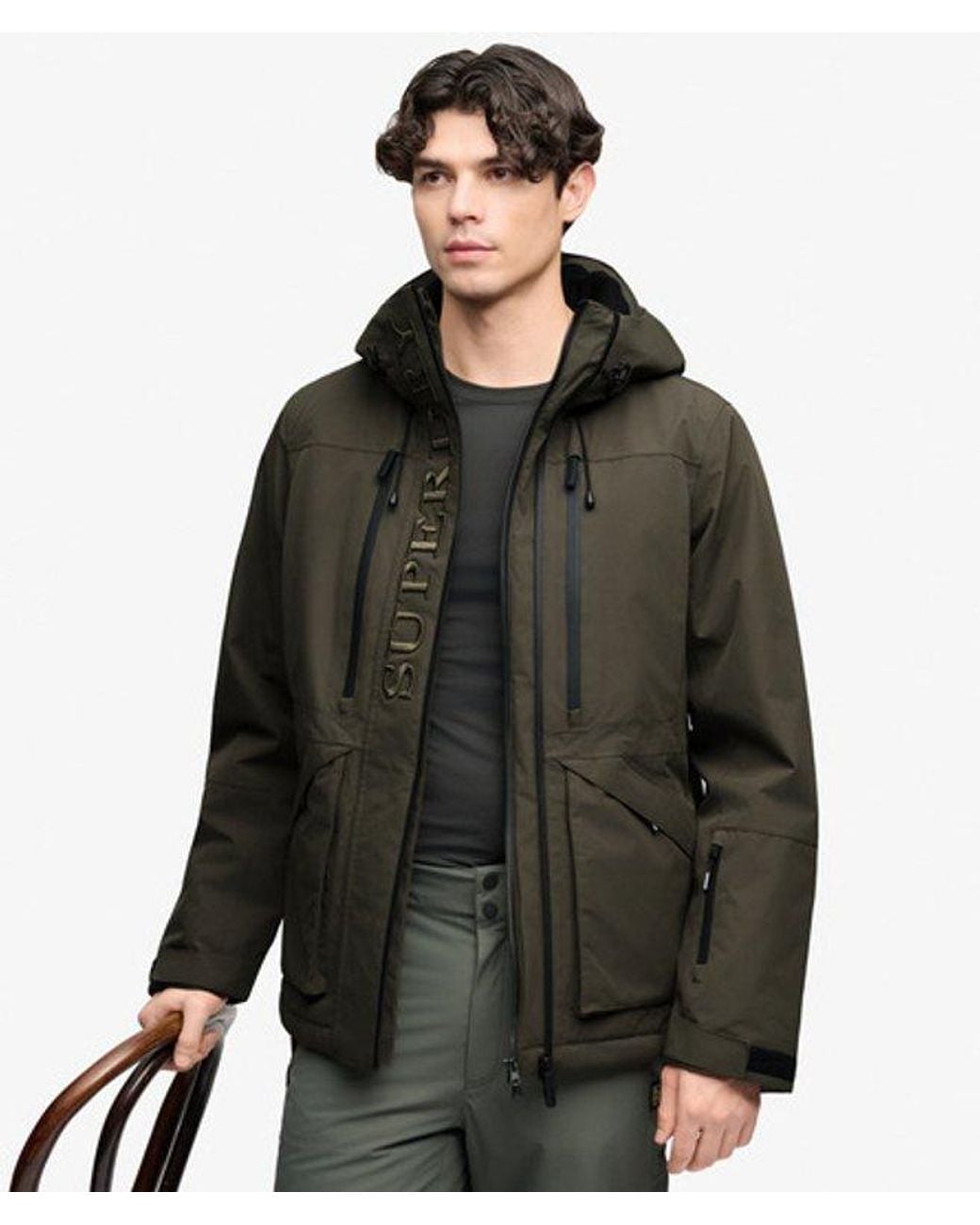Superdry Green & Co Ultimate Freestyle Ski Jacket for men
