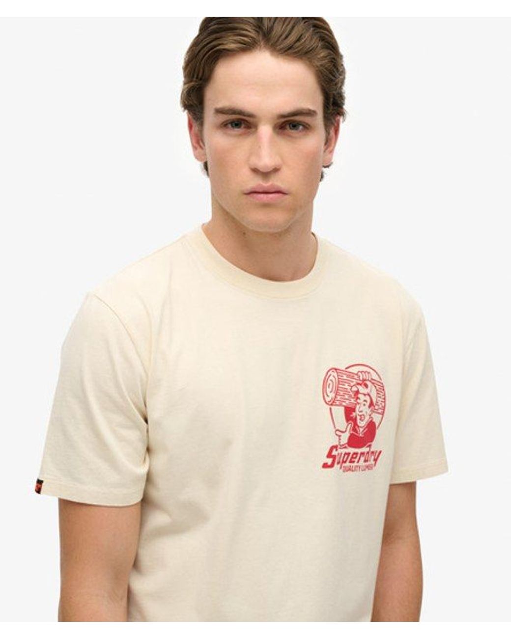Superdry White & Co Trade Tools Loose T-shirt for men