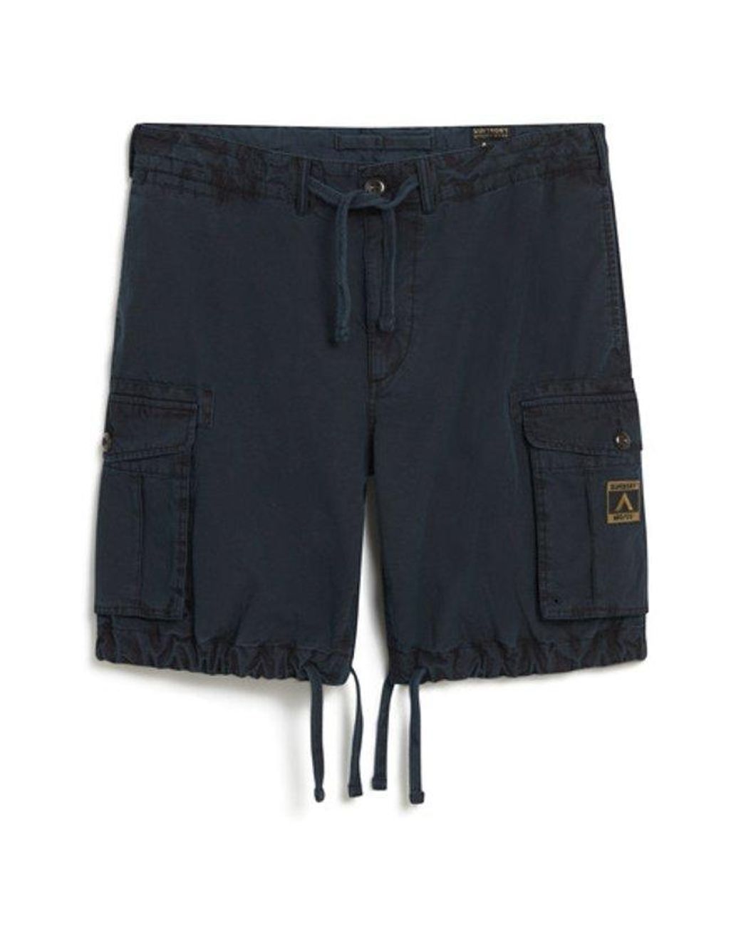 Superdry Blue & Co Parachute Light Shorts for men