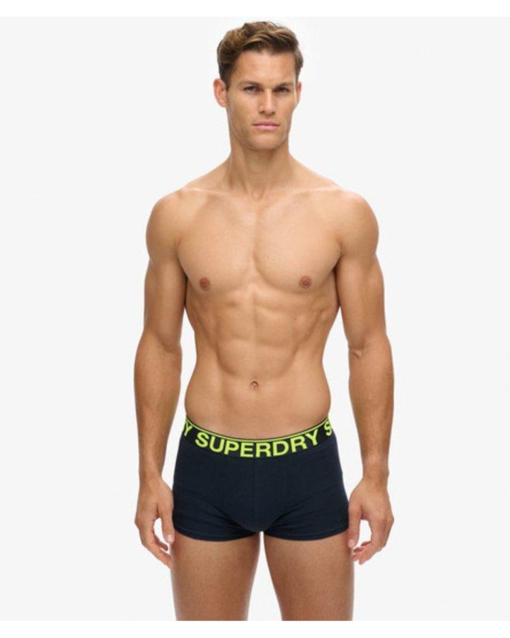 Superdry Blue & Co Trunk Triple Pack for men
